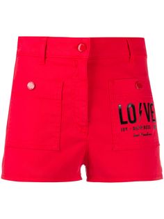 Love Moschino шорты с логотипом