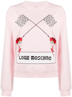 Love Moschino джемпер с логотипом