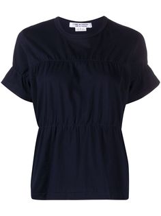 Comme Des Garçons Comme Des Garçons футболка с короткими рукавами и сборкой