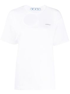 Off-White cut out T-shirt