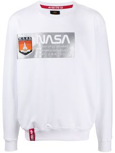 Alpha Industries x NASA logo sweatshirt