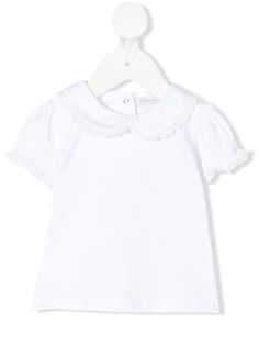 Patachou broderie anglaise-trimmed top