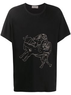 Yohji Yamamoto graphic print T-shirt