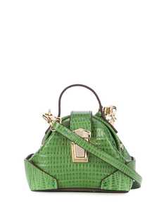 Manu Atelier crocodile-effect mini bag