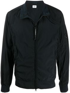 C.P. Company zip-through high neck bomber jacket