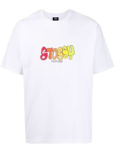 Stussy graphic crew-neck T-shirt