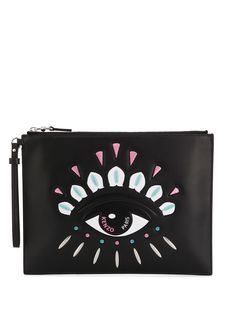 Kenzo клатч Eye на молнии