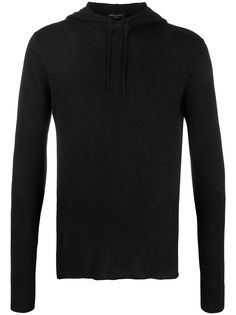 Roberto Collina fine knit hoodie