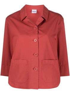 Aspesi boxy fit button down jacket