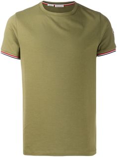 Moncler striped trim T-shirt
