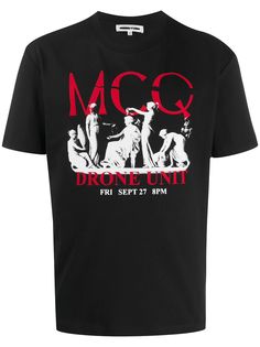 McQ Alexander McQueen Drone Unit graphic T-shirt