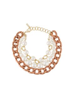 Junya Watanabe массивное колье в два ряда