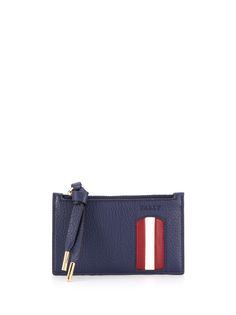 Bally stripe detail cardholder