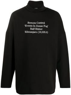 Raf Simons graphic print sweatshirt