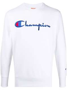 Champion embroidered logo crew-neck sweatshirt