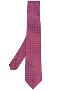 Canali tile-jacquard tie