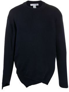 Comme Des Garçons Shirt джемпер с асимметричным подолом