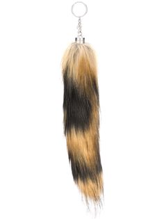 Raf Simons faux fur keychain