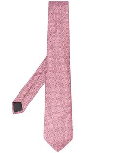 Canali tile-jacquard scarf