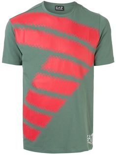 Ea7 Emporio Armani футболка EA7 с принтом