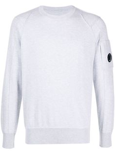 C.P. Company stitched panel jumper