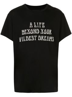 AMIRI футболка Beyond Your Wildest Dreams