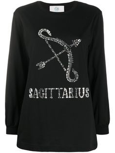 Alberta Ferretti толстовка Sagittarius со стразами