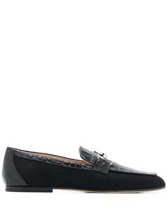 Tods лоферы с фирменной пряжкой Tod`S