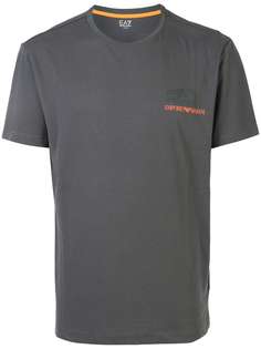 Ea7 Emporio Armani logo printed T-shirt