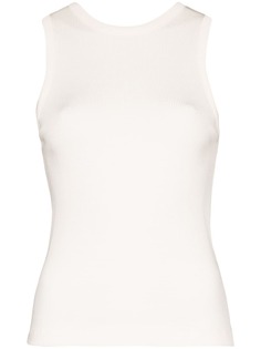 GOLDSIGN ribbed jersey vest top