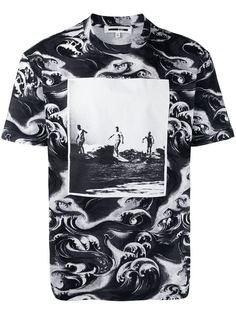 McQ Alexander McQueen футболка Wave