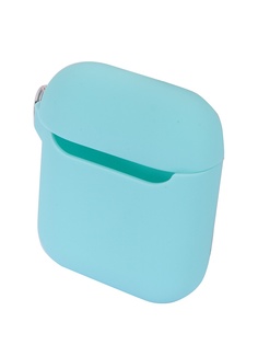 Чехол Deppa для APPLE AirPods 2/ AirPods с карабином Mint D-47011