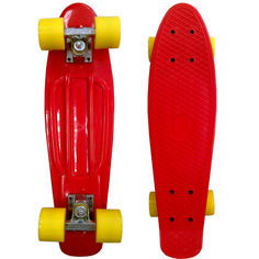 Скейт EcoBalance Cruiser Board Red Yellow