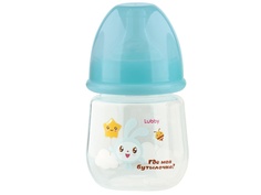 Бутылочка Lubby Малышарики 125ml от 0 мес. Light Blue 20900