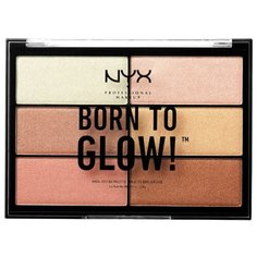 NYX Палетка хайлайтеров Born To