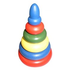 Пирамидка RNToys разноцветная