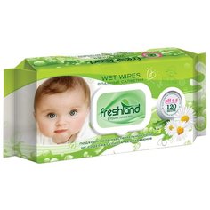 Влажные очищающие салфетки Freshland