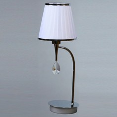 Настольная лампа декоративная 1625 MA01625T/001 Chrome Brizzi Modern