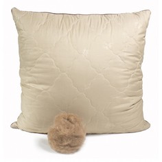 Подушка (70x70 см) Camel wool Peach