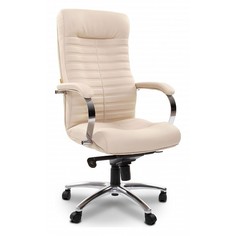 Кресло компьютерное Chairman 480 бежевый/хром, черный