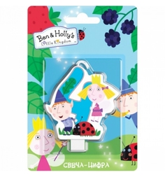 Свеча-цифра Ben&Holly №4 8 см