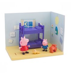 Игровой набор Peppa Pig Спальня Пеппы и Джорджа