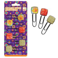 Закладки декоративные Fancy Creative 6 шт.