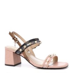 Босоножки GUESS FL6CTRFAL03 бежево-розовый