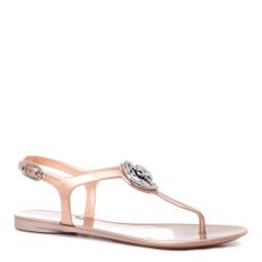 Сандалии GUESS FL6JAXRUB21 золотисто-бежевый