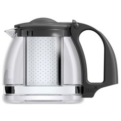 Veitron Чайник заварочный стеклянный ZJ900 900 мл прозрачный/черный