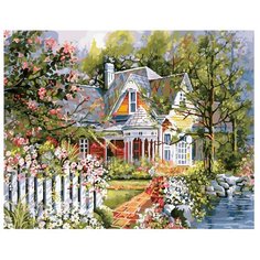 ВанГогВоМне Картина по номерам "Усадьба", 40х50 см (ZX 21372)