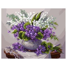 ВанГогВоМне Картина по номерам "Букет ландышей", 40х50 см (ZX 21530)