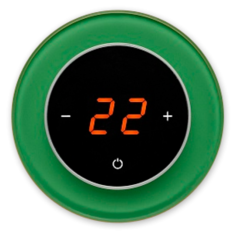 Терморегулятор AURA RONDA 1164 светящийся зеленый