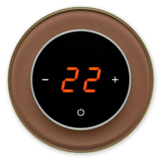 Терморегулятор AURA RONDA 7013 натуральный коричневый